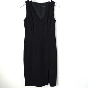 Black Guess Collection V Neck Dress Size 6